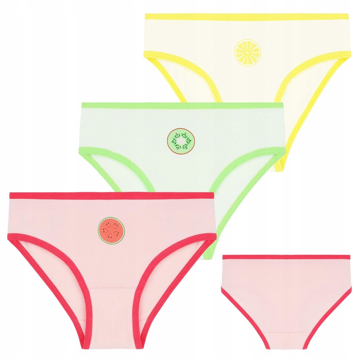 3X MAJTKI FIGI DZIEWCZĘCE BAWEŁNIANE KOLOROWE DZIECIĘCE MORAJ 86-92