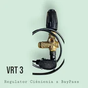 Akcesoria do myjek - Regulator Ciśnienia VRT3 G3/8"F 310bar 40l/min Bay-Pass z mikroprzełącznikiem - miniaturka - grafika 1
