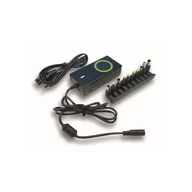 Zasilacze do laptopów - Techly Zasilacz do laptopa  Techly Uniwersalny Zasilacz do Laptopa 15-19.5V 90W 12 końcówek IPW-NTS90WTY - miniaturka - grafika 1