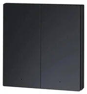 Systemy inteligentnych domów - Aqara Wireless Remote Switch H1 Szary Przełącznik scienny bezprzewodowy 2 przyciski, WRS-R02 - miniaturka - grafika 1