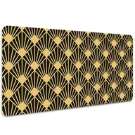 Podkładki na biurko - Duża mata na biurko Motyw art deco 100x50 cm - miniaturka - grafika 1