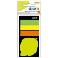 Szkolne artykuły papiernicze - Hopax Zakładki indeksujące neon plus notes listek - miniaturka - grafika 1