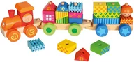 Pociągi dla dzieci - Bino Kolorowy pociąg - miniaturka - grafika 1