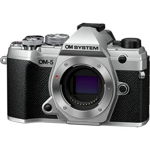 Olympus OM SYSTEM OM-5 srebrny - Aparaty Cyfrowe - miniaturka - grafika 1