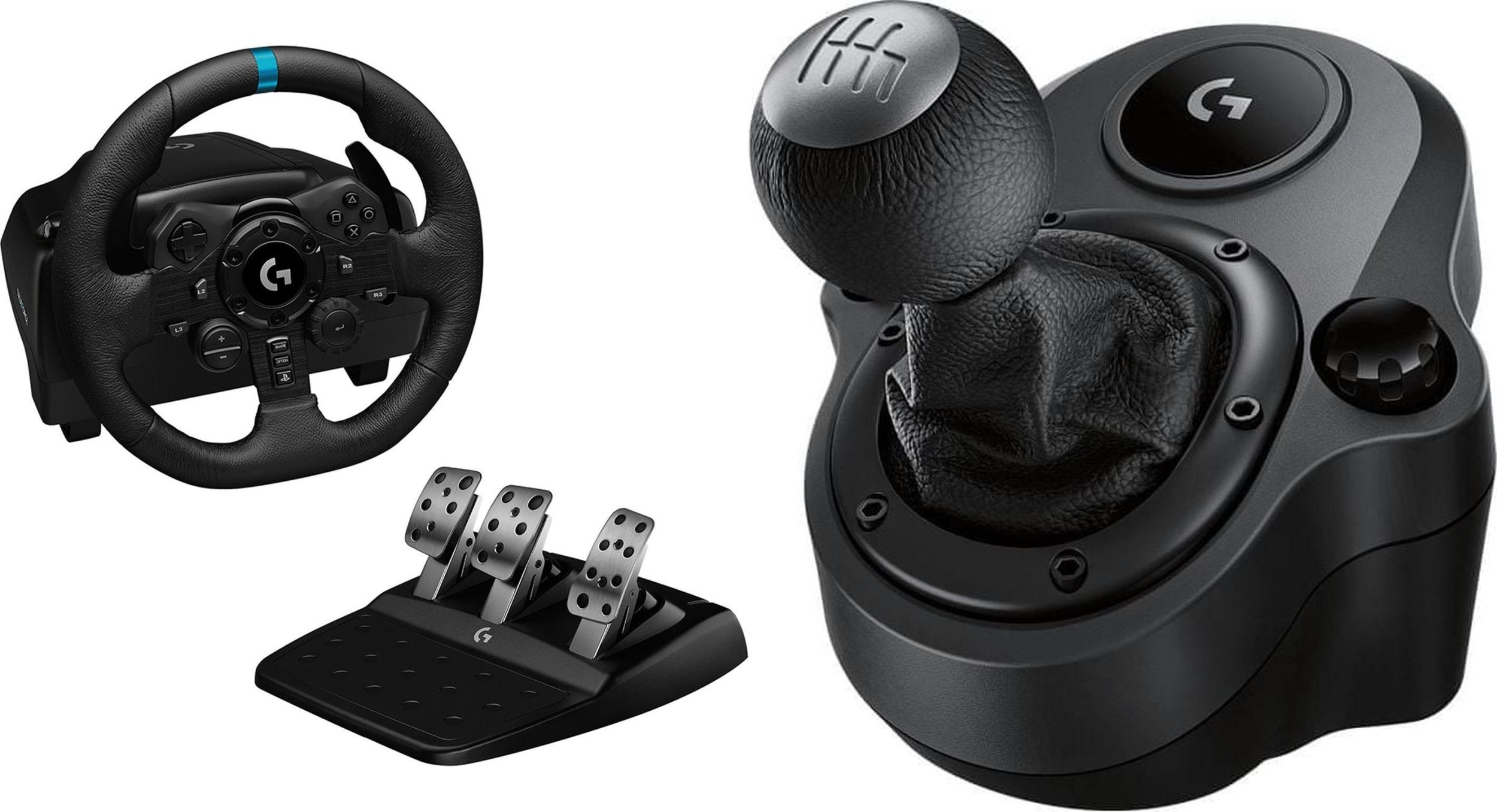 Kierownica Logitech G923 PS5/PS4/PC 941-000149 + Shifter G29, G920 Driving Force 941-000130 M-9068209