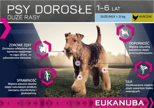 Eukanuba adult large breed chicken 15kg - Sucha karma dla psów - miniaturka - grafika 6