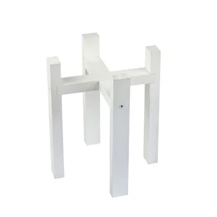 Drewniany stojak na doniczki M 22 x 20,5 cm 6734 - Donice - miniaturka - grafika 1