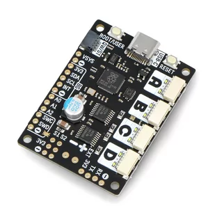 Motor 2040 - czterokanałowy sterownik silników 10V/0,5A - RP2040 - Pimoroni PIM618 - Akcesoria do komputerów jednopłytkowych - miniaturka - grafika 1