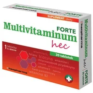 Witaminy i minerały - HECPHARMA Multivitaminum HEC forte x 30 tabl - miniaturka - grafika 1