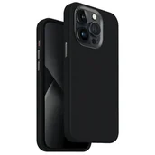Etui i futerały do telefonów - UNIQ etui Lyden iPhone 15 Pro 6.1" Magclick Charging czarny/dallas black - miniaturka - grafika 1