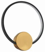 Lampy ścienne - Condida - kinkiet LED złoty/czarny mat 241101-32 - miniaturka - grafika 1