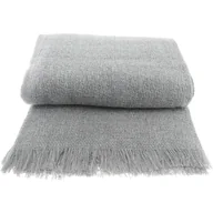 Narzuty - Komplet dekoracyjny narzuta 170x205 + 2*60x170 szary - miniaturka - grafika 1
