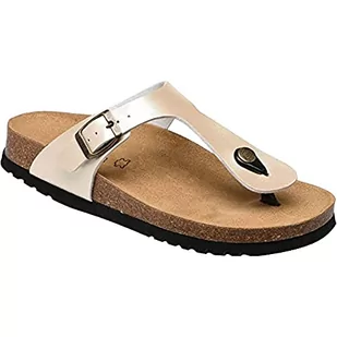 Scholl Nicole, sandały damskie, jasnozłote, 41 EU, Jasne złoto, 41 EU - Sandały damskie - miniaturka - grafika 1