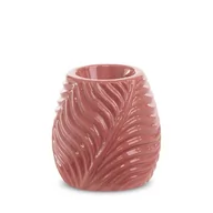 Świeczniki - Świecznik Dekoracyjny Ceramiczny Sena 10X10X10 Różowy - miniaturka - grafika 1