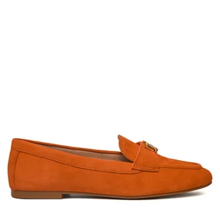Lordsy LAUREN RALPH LAUREN Averi III 802946809009 Pomarańczowy - Półbuty damskie - miniaturka - grafika 1