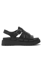 Sandały damskie - Timberland Sandały Clairemont Way Fisherman Sandal TB0A635VW021 Czarny - miniaturka - grafika 1