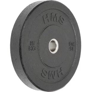 HMS CHTBR15 BLACK TALERZ OLIMPIJSKI BUMPER 15 KG HMS 17-61-057 - Obciążenia - miniaturka - grafika 1