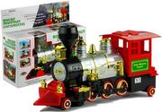 Pociągi dla dzieci - Lean Toys Lokomotywa z dźwiękami i światełkami napęd jeździ - miniaturka - grafika 1