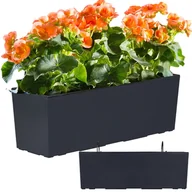 Donice - Doniczka URBI CASE - antracytowy DUC600W-S433 Prosperplast - miniaturka - grafika 1