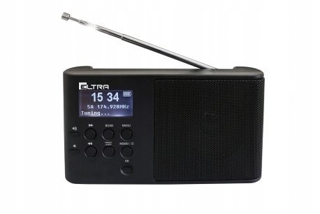 Eltra RADIO ULA DAB+ CZARNA ELTRA ODBIORNIK FM