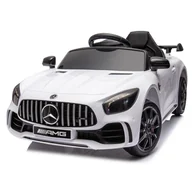 Pojazdy elektryczne dla dzieci - Mamido Dziecięce Auto Na Akumulator Mercedes Amg Gt R Pro Biały - miniaturka - grafika 1