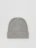 Czapki damskie - Reserved - Czapka z wiskozą - jasnoszary - miniaturka - grafika 1