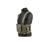 Odzież taktyczna i umundurowanie - Kamizelka taktyczna typu Chest Rig - oliwkowa (GFT-18-007964) G GFT-18-007964 - miniaturka - grafika 1