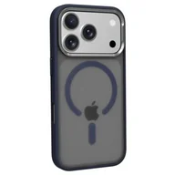 Etui i futerały do telefonów - Etui WINNER GROUP Matte Frame MagSafe do Apple iPhone 17 Pro Max Niebieski - miniaturka - grafika 1