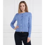 Swetry damskie - POLO RALPH LAUREN Kardigan | Slim Fit - miniaturka - grafika 1