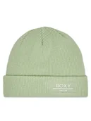 Czapki damskie - Roxy Czapka ERJHA04166 Zielony - miniaturka - grafika 1