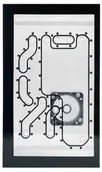Chłodzenie wodne - Stealkey Customs Lian Li O11D Mini Front MK2 D5 Distroplate - Acryl - czarny - miniaturka - grafika 1