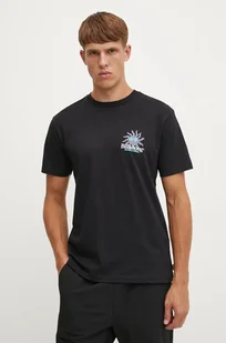 Billabong t-shirt Up Rise męski kolor czarny z nadrukiem ABYZT02473 - Koszulki męskie - miniaturka - grafika 1