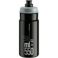 Shakery i bidony sportowe - Elite Elite Bidon Jet Czarny-Szare Logo 550 ml - miniaturka - grafika 1