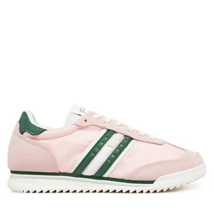 Sneakersy Tommy Jeans Tjw Retro Runner Cleated EN0EN02717 Różowy - Sneakersy damskie - miniaturka - grafika 1