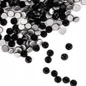 Ozdoby do paznokci - Swarovski, Cyrkonie Ss5 Jet, Czarne, 1,8mm, 100szt - miniaturka - grafika 1