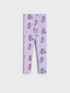 Spodnie i spodenki dla dziewczynek - Sinsay - Legginsy L.O.L. Surprise - fioletowy - miniaturka - grafika 1