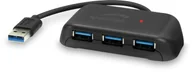 Huby USB - SPEEDLINK SNAPPY EVO USB 3.2 Gen 1 (3.1 Gen 1) Type-A 5000 Mbit/s Czarny SL-140109-BK - miniaturka - grafika 1