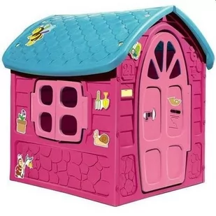 Domek Zestaw Ogrodowy Duży Dom dla Dzieci 5075 Różowy - Place zabaw - miniaturka - grafika 1