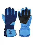 Rękawiczki dla dzieci - Trollkids Rękawice funkcyjne "Troll" w kolorze granatowo-błękitnym - miniaturka - grafika 1