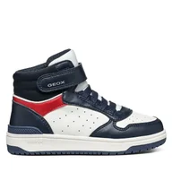 Buty dla chłopców - Sneakersy Geox J Washiba Boy J46LQB 05415 C4211 D Granatowy - miniaturka - grafika 1