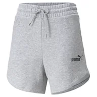 Spodnie sportowe damskie - Damskie szorty z wysoką talią Puma Essentials - miniaturka - grafika 1