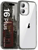 Etui i futerały do telefonów - Bizon Etui Case Halo do iPhone 16 Plus, przydymione-czarne - miniaturka - grafika 1