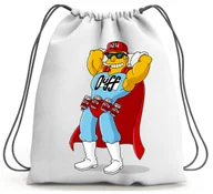 Torby szkolne - PLECAK WOREK SIMPSONOWIE SZKOLNY NA BUTY WF - miniaturka - grafika 1