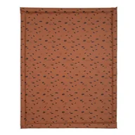 Maty edukacyjne - Jollein mata niemowlÄ™ca do zabawy wodoodporna 95x75 cm CÄ™tki SPOT Caramel - miniaturka - grafika 1