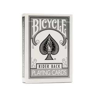 Bicycle Standard Back GRAY - Gry karciane - miniaturka - grafika 1