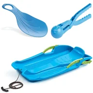 Sanki i ślizgacze - Sanki z hamulcami, Bobslej, + ślizg jabłuszko KID2 + kulkomat IKUL1 - miniaturka - grafika 1