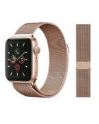 Akcesoria do smartwatchy - Branzoleta mediolańska Apple ze stali nierdzewnej do Apple Watch 42/44/45/49 mm - złota - miniaturka - grafika 1