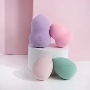 Brushworks HD Midi Sponge Set - zestaw gąbeczek do makijażu - Gąbeczki do makijażu - miniaturka - grafika 1
