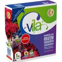 Vila Nawóz granulowany do kwiatów ogrodowych karton 1 kg - Nawozy ogrodnicze - miniaturka - grafika 1