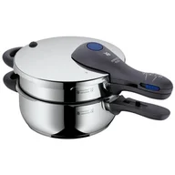 Rondle - WMF WMF Perfect Plus szybko zestaw garnków 2-częściowy szybko rondel pokrywką szybko patelnia 3L i 4,5L bez zastosowania 22 cm Made in Germany idealna również do Cromargan ze stali nierdzewnej ze stali (0793939990) - miniaturka - grafika 1